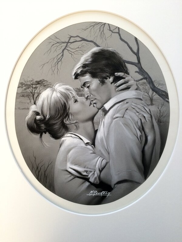 En vente - Michel Gourdon, 1980 - Le Safari de l'Amour - Couverture originale