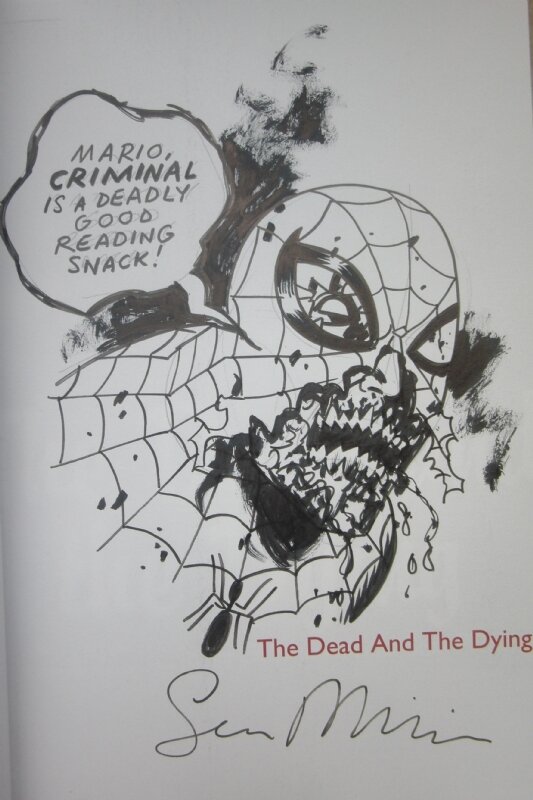 Spider-Man (Marvel Zombies) sketch, Sean Phillips - Sketch