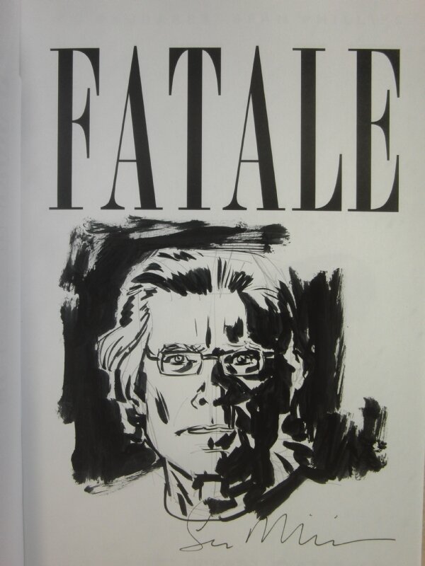 Stephen King (Master of Horror) sketch ,Sean Phillips - Sketch