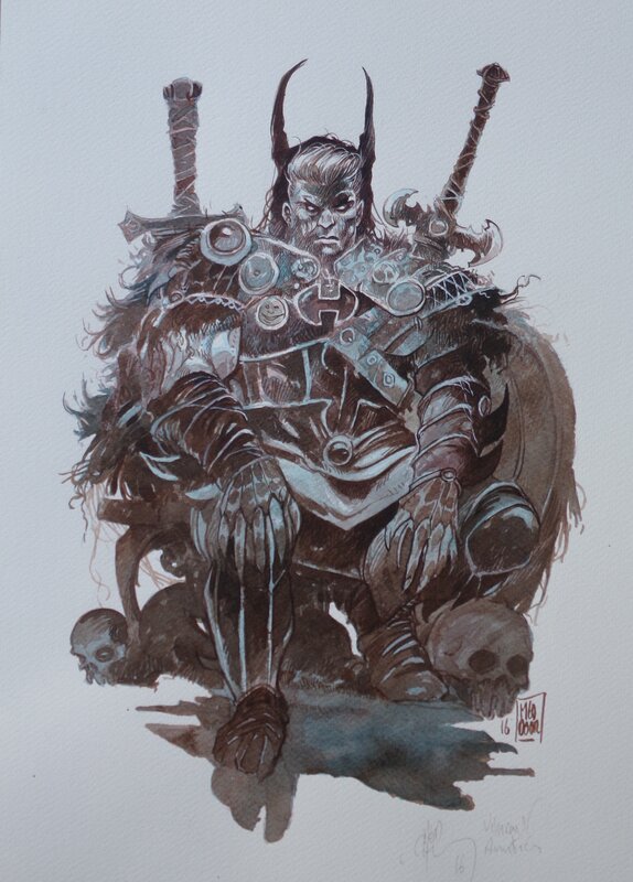 Fabrice Meddour, Batman : The DARK KNIGHT - Original Illustration