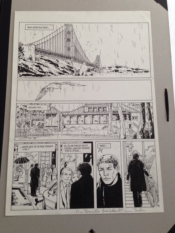 Lucien Rollin, Eric Corbeyran, Back World - 1 - Niveau 1-  Planche 34 - Planche originale