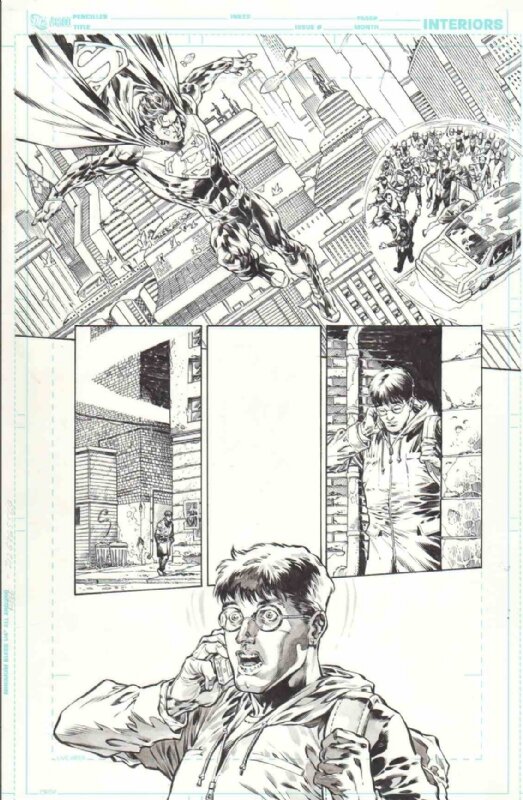 Jesus Merino, Superman, nº 4, pag. 5 - Planche originale