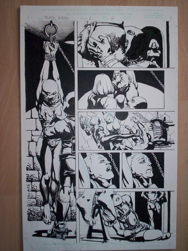 Black Widow # 2 page 6, Kordey Igor - Planche originale