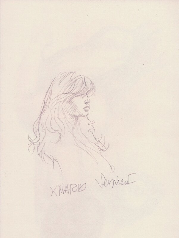 Paolo Eleuteri Serpieri ,Druuna ,sketch 4 - Sketch