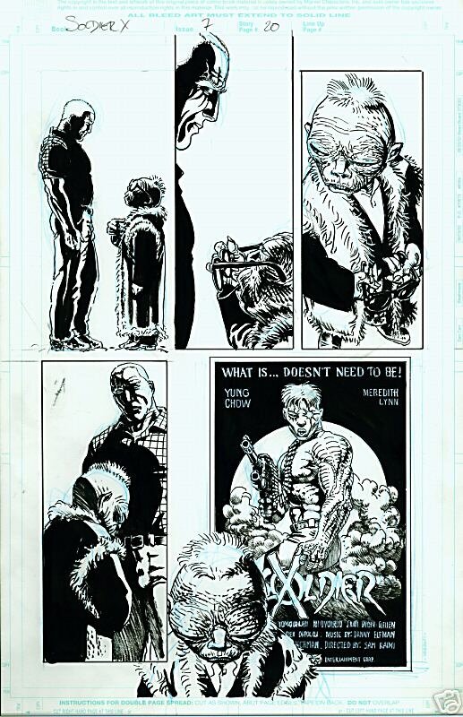 Soldier X #7 page 20 ,Kordey Igor - Planche originale