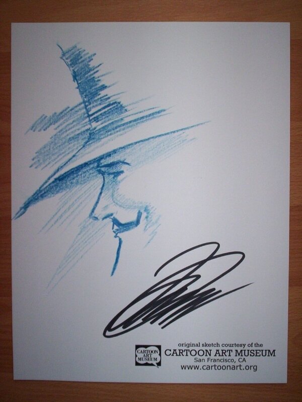 +  V for Vendetta , V sketch(A),David Lloyd - Dédicace