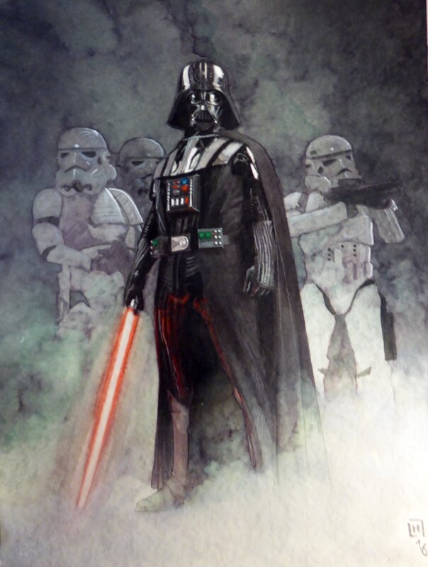 Vador by Fabrice Le Hénanff - Original Illustration