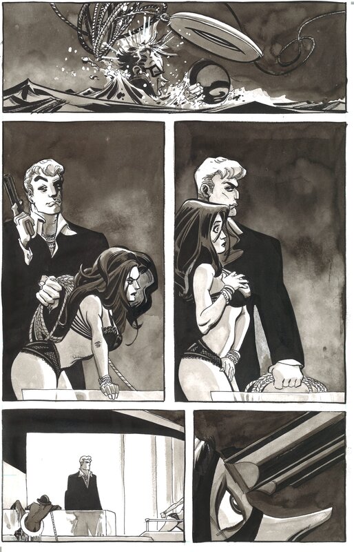 Catwoman à Rome by Tim Sale, Jeph Loeb - Comic Strip