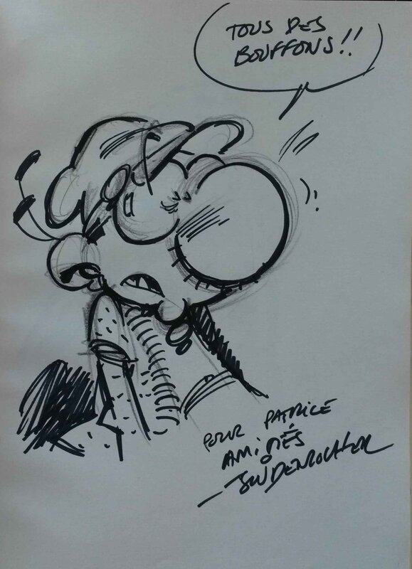 Hilarion Lefuneste by Roger Widenlocher - Sketch