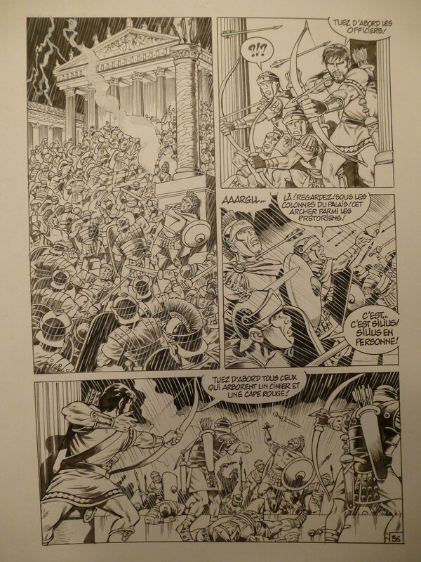 Jean-Yves Mitton, Messalina Tome 6 Planche 36 - Planche originale
