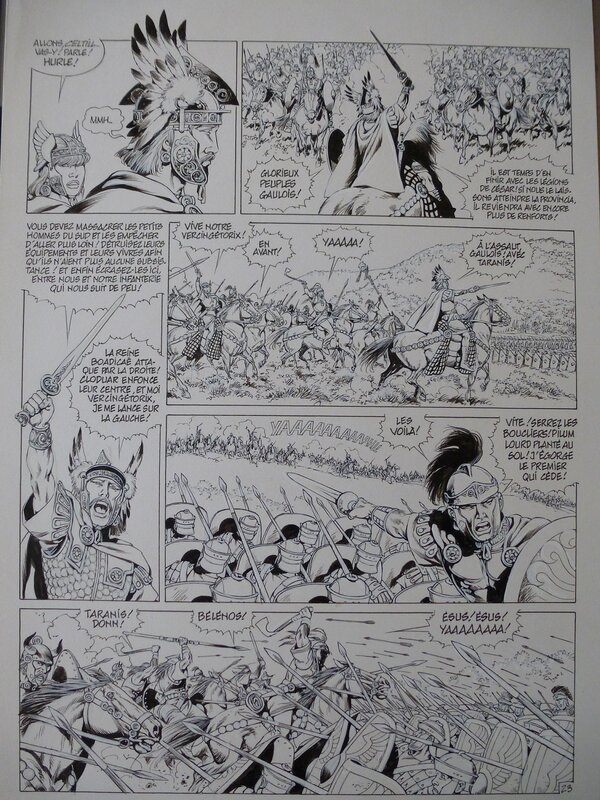 Jean-Yves Mitton, Vae Victis Tome 15 Planche 23 - Comic Strip