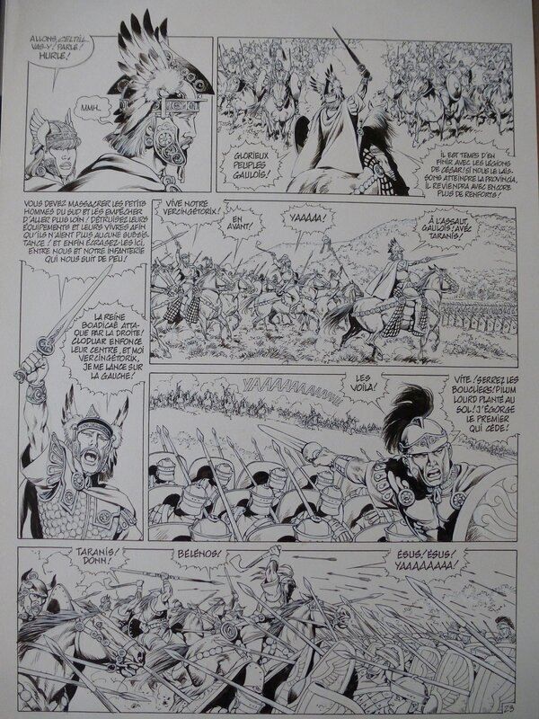 Jean-Yves Mitton, Vae Victis Tome 15 Planche 23 - Planche originale