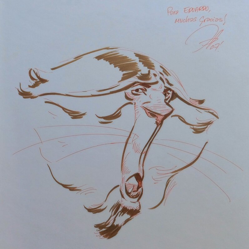 Enrique Fernandez, Enrique Fernández - The Cowardly Lion - Sketch