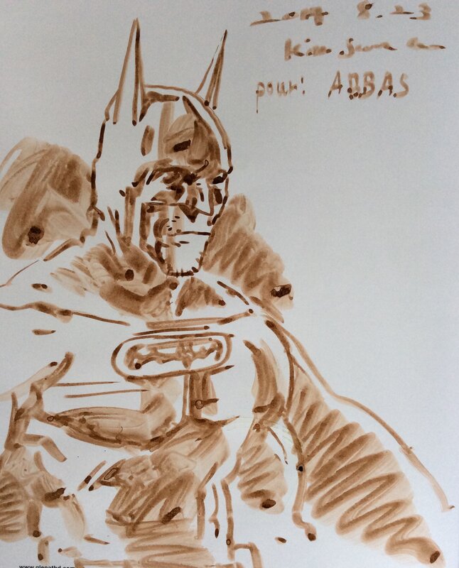 Batman by Kim Jung Gi - Sketch