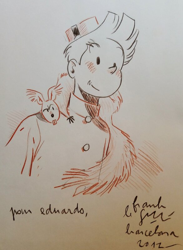 Frank Le Gall - Spirou & Spip - Sketch