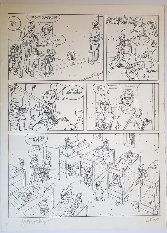 Arno, Alejandro Jodorowsky, Alef-Thau - Tome 06 - Page 41 - - Comic Strip