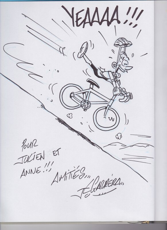 Jean-Luc Garréra, Cycliste - Les Vélo Maniacs - Tome 9 - Sketch