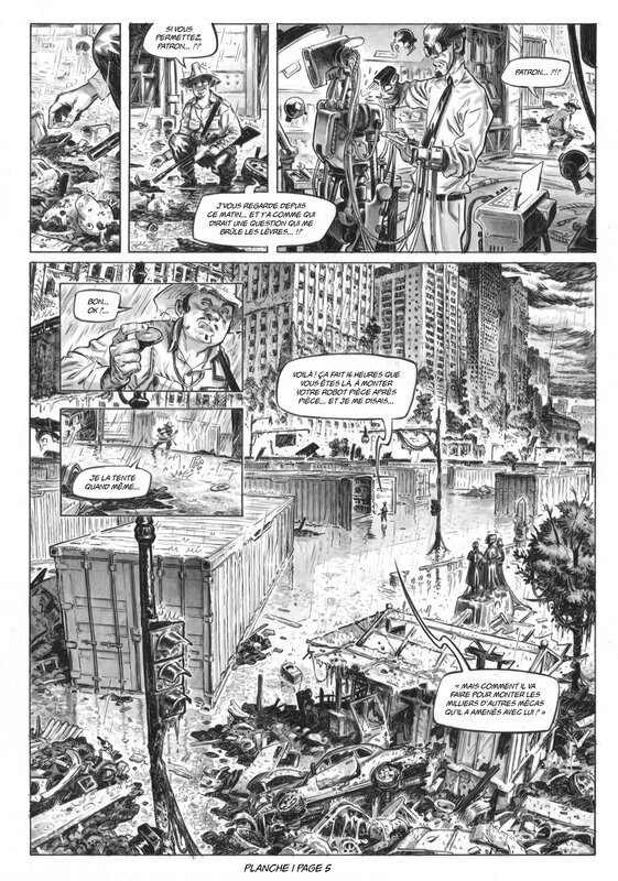 Roberto Ricci, Urban Tome 4 (Planche1) - Comic Strip