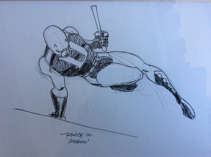 Daredevil by Tim Sale - Sketch