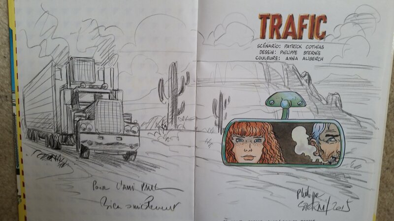 Trafic by Philippe Sternis - Sketch