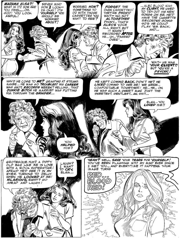 Kelly Green page par Stan Drake, Leonard Starr - Planche originale