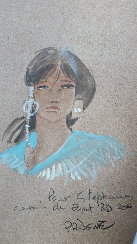 Iroquois by Patrick Prugne - Sketch