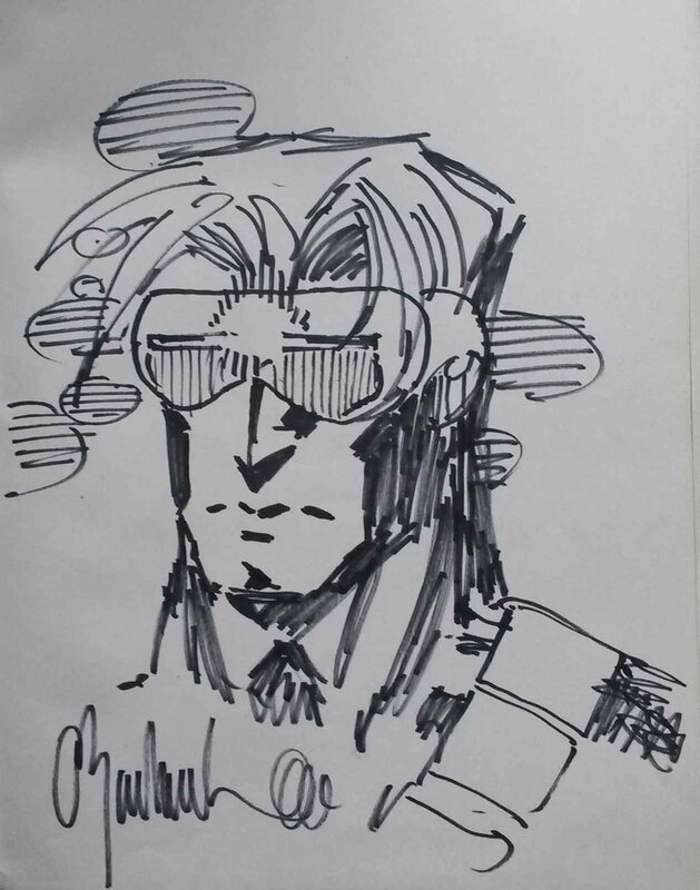 Cyclope by Chris Bachalo - Sketch