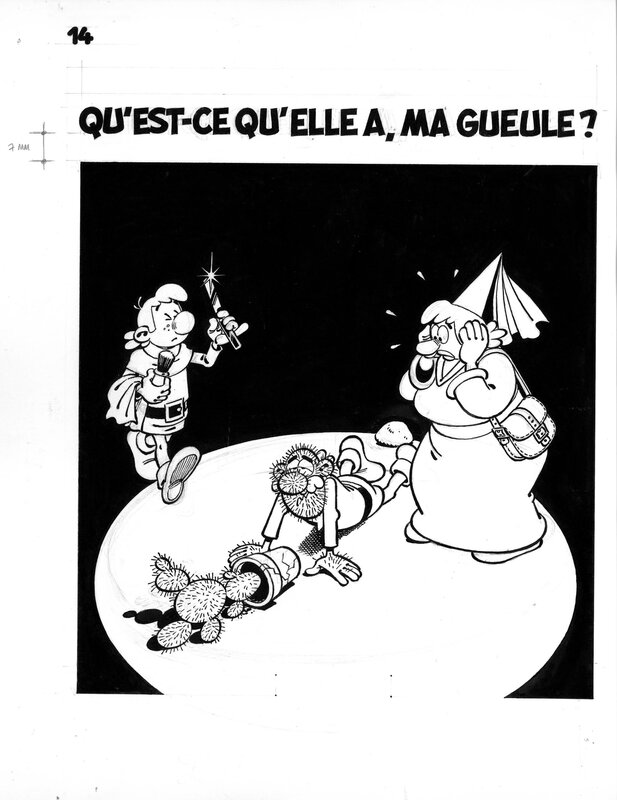 Turk, Bob De Groot, Qu'est-Ce qu'elle a ma gueule ? - Comic Strip
