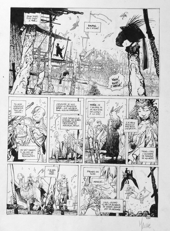 Vincent Mallié, La quête de l'oiseau du temps - T08 - planche 47 - Comic Strip