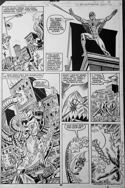 What if # 19 par Pat Broderick, Mike Esposito - Planche originale