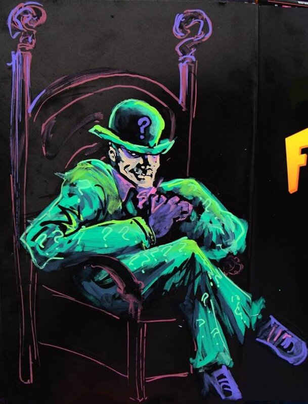 Dédicace Riddler par Laurent Lefeuvre - Dédicace