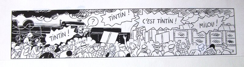 L'arrivée en gare ! by Stanislas, Jean-Luc Fromental - Comic Strip