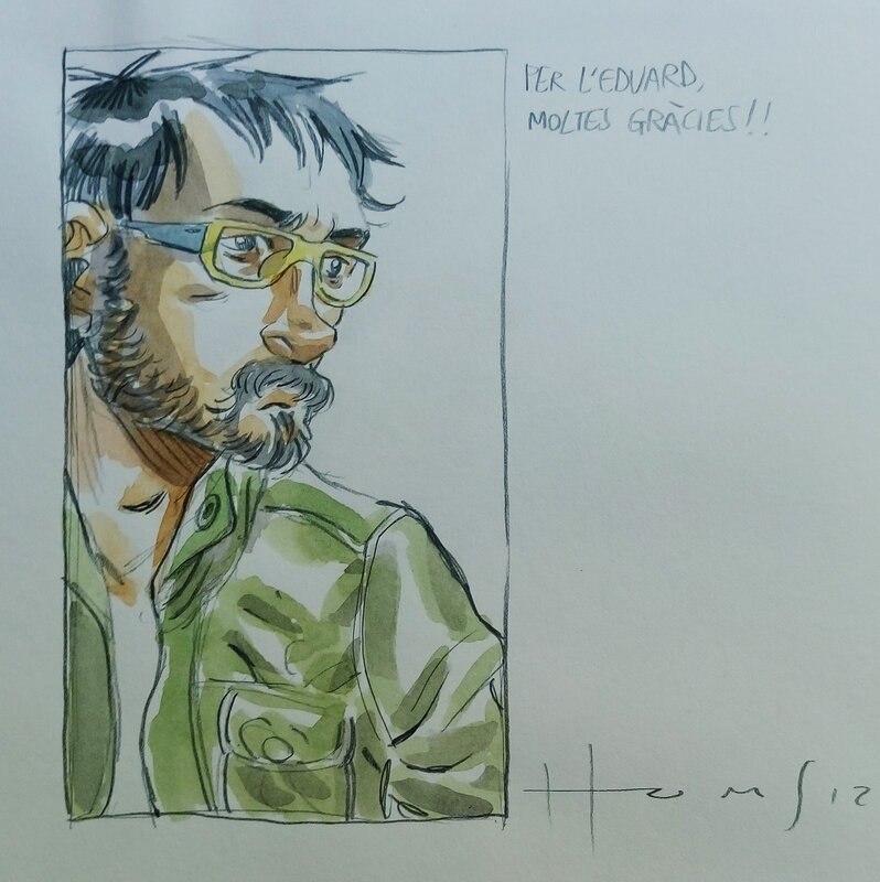 Josep Homs - Clovis Chaumel - Sketch