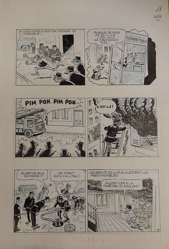 René Pellos, Les Pieds Nickelés Banquiers p.18 - Comic Strip