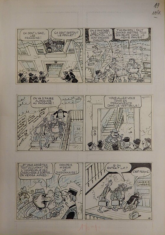 René Pellos, Les Pieds Nickelés Banquiers p.19 - Comic Strip
