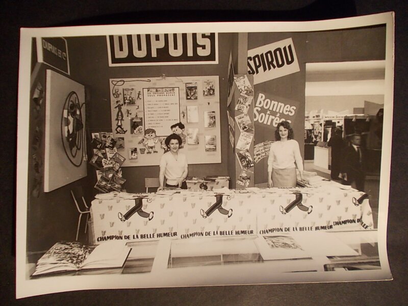 unknown, Cliché Dupuis 01 / Le Stand DUPUIS, 1959. - Œuvre originale