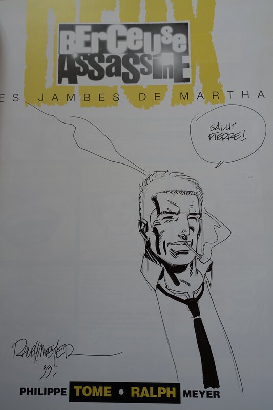 Ralph Meyer, Berceuse assassine - Tome 2 : Les jambes de martha - Sketch