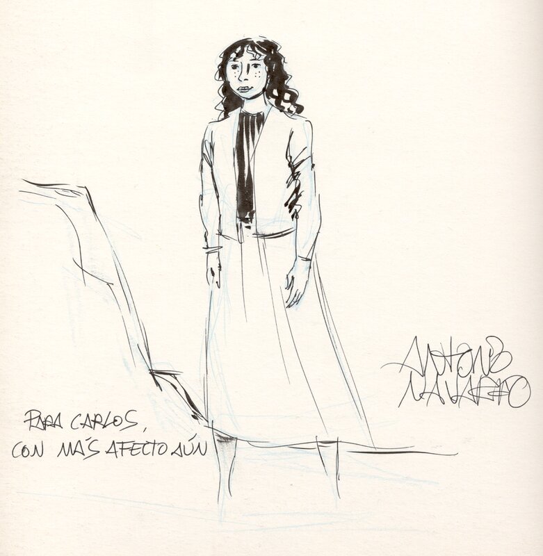 Simone by Antonio Navarro - Sketch