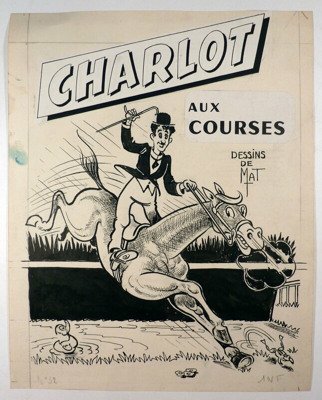 Charlot aux Courses (MAT 1960) - Original Cover