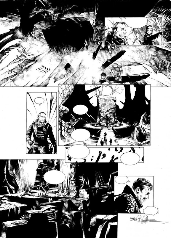 Sanctuaire p14 T2 par Christophe Bec, Xavier Dorison - Planche originale