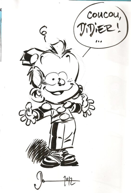 Le P'TIT SPIROU by Dan Verlinden - Sketch