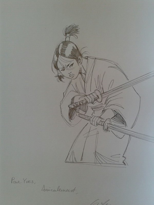 Samuraï par Cristina Mormile - Dédicace