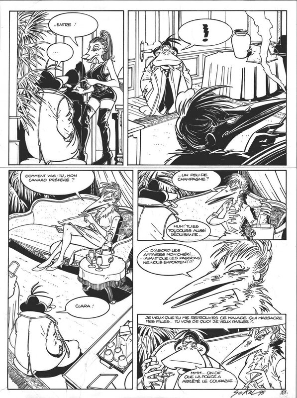 Canardo by Benoît Sokal - Comic Strip