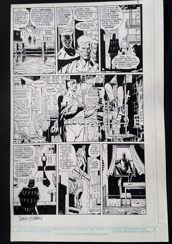 Watchmen by Dave Gibbons, Alan Moore - Comic Strip