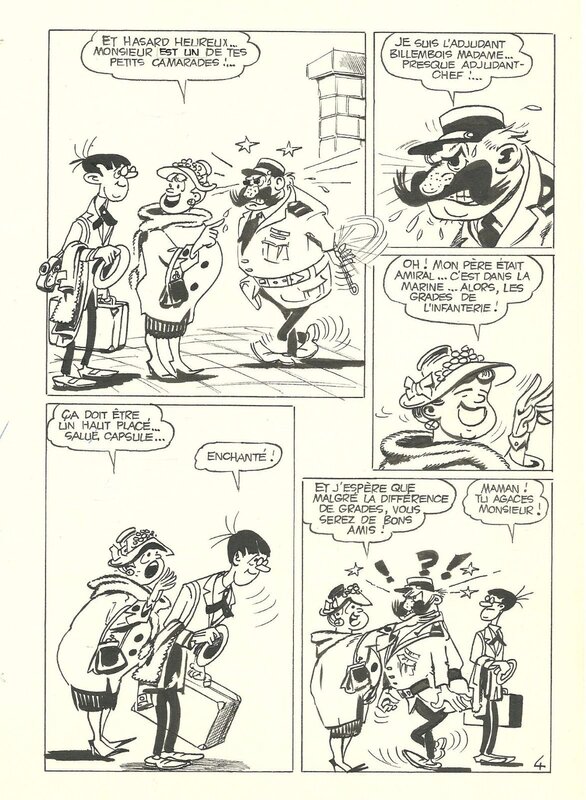 Marcel Radenen, Capsule, épisode indéterminé - Probable publication dans Cap.7, SFPI. - Comic Strip