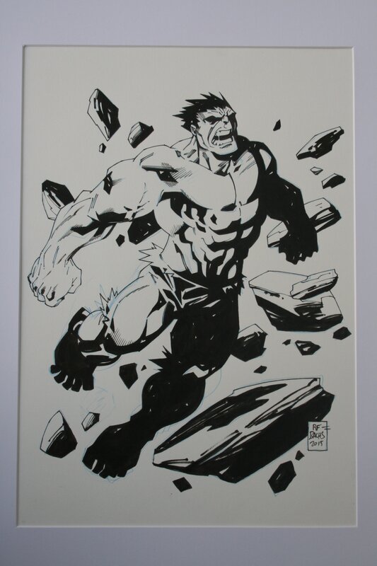 Hulk par Ramon F. Bachs - Illustration originale