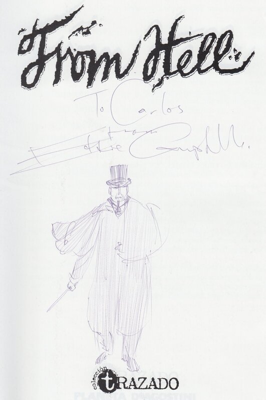 From Hell by Eddie Campbell - Sketch