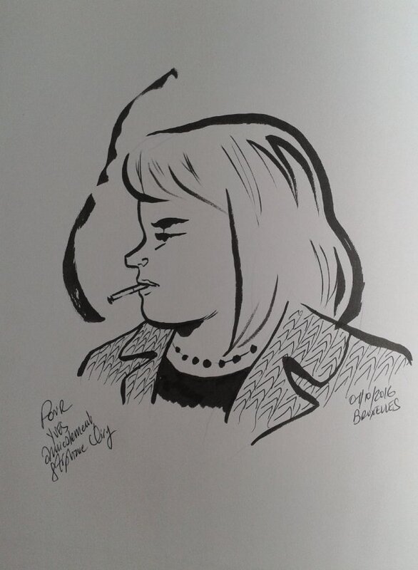 Maggy Garrisson by Stéphane Oiry - Sketch