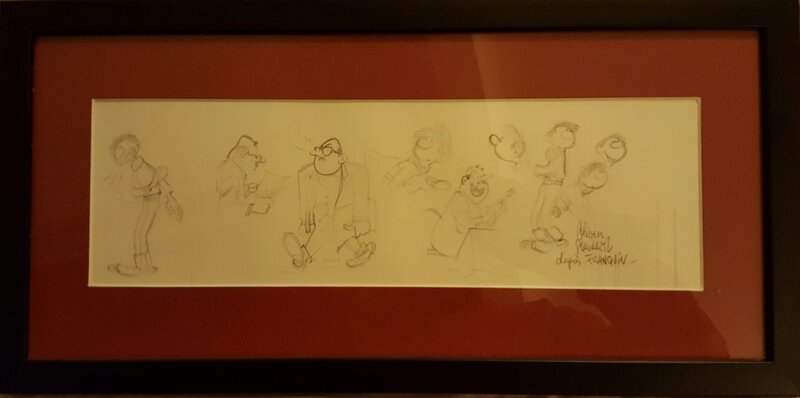 For sale - Hommage Franquin by Olivier Schwartz - Comic Strip
