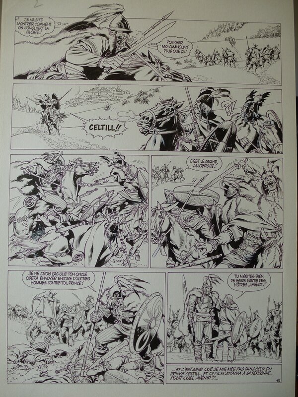 Jean-Yves Mitton, Vae Victis Tome 2 Planche 10 - Comic Strip